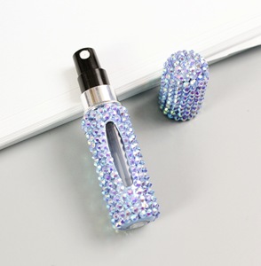 Atomizador de Perfume Recargable Portátil de 5 ml, Botellas de Vidrio Brillante para Viaje, para Cuidado Personal - Product Image 6