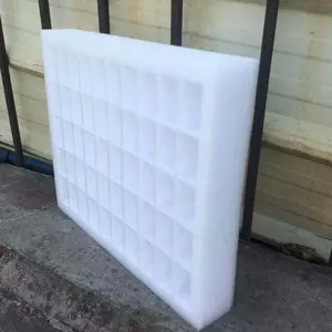 Custom Design White Packing Sponge Foam Die Cut Polyethylene EPE Foam Insert For Fruit Shipping