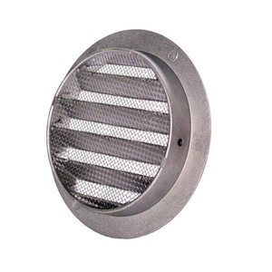 Rejilla de Ventilación Circular para Pared Exterior, Resistente a la Intemperie, de Aluminio Fundido, con Malla Antimosquitos, 100mm 150mm, para Conductos HVAC - Product Image 5