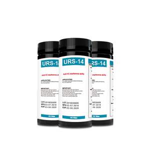 Analyse d'urine en clinique hospitalière, <span class=keywords><strong>test</strong></span> d'urine médical, 14 paramètres, bandelettes de <span class=keywords><strong>test</strong></span> certifiées CE URS-14 avec une durée de conservation de 2 ans - Product Image 6