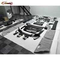Nouveauté Kit de mise à niveau des accessoires de voiture de style MSY Kit de carrosserie pour Land Rover Defender avec embouts d'échappement de capot en carbone aile arrière