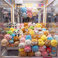 Jouets en peluche d'anime de 7, 10, 15, 20, 30 cm, porte-clés en peluche pour distributeur automatique, jouets en peluche personnalisés pour machine à griffes, à prix abordable