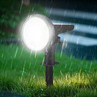 Projecteurs solaires d'extérieur étanches en gros, 55 LED, avec éclairage puissant pour aménagement paysager, jardins, cours et arbres
