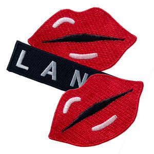 パーソナライズされたフック & ループ服ラベル刺繍パッチカスタム高品質カスタムカラー & サイズプロモーション用ユニフォームバッグ - Product Image 1