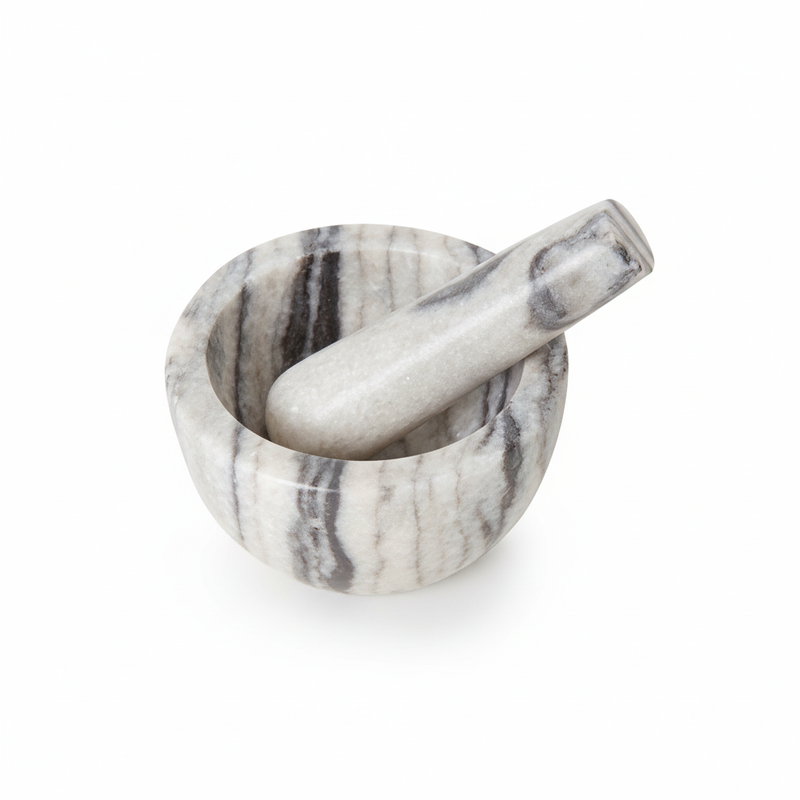 Functional Wooden Mortar Pestle For Grinding
