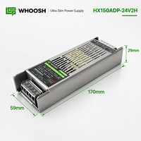 Alimentation LED Slim HX-150ADP-24V2H 24VDC 150W 6.25A Haute Fiabilité Transformateur SMPS AC-DC