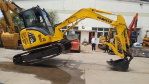 Mini-excavatrice KOMATSU PC55 d'occasion en bon état, 5 tonnes, petite excavatrice KOMATSU PC55 à vendre - Product Image 5