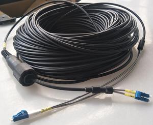 ODVA <span class=keywords><strong>LC</strong></span> <span class=keywords><strong>Duplex</strong></span> IP67 Dây Cáp Quang Chống Nước Ngoài Trời - Product Image 1