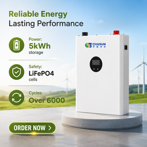 แบตเตอรี่ Growatt <span class=keywords><strong>HOPE</strong></span> 5.0L 5.0LW-B1 5kWh 51.2V LFP ไฮบริดแบบติดผนัง 100Ah สำหรับระบบกักเก็บพลังงานภายในบ้าน - Product Image 1
