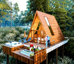 Villa di Lusso Prefabbricata Modulare in Alluminio con Installazione Rapida, Design Moderno, Ideale per Resort e Destinazioni Turistiche - Product Image 1