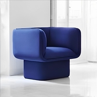 Fauteuil d'Appoint Rembourré de Style Moderne de Luxe en Acier Inoxydable de Base de Fauteuil Pivotant à 360 Degrés pour le Salon Vente en Gros