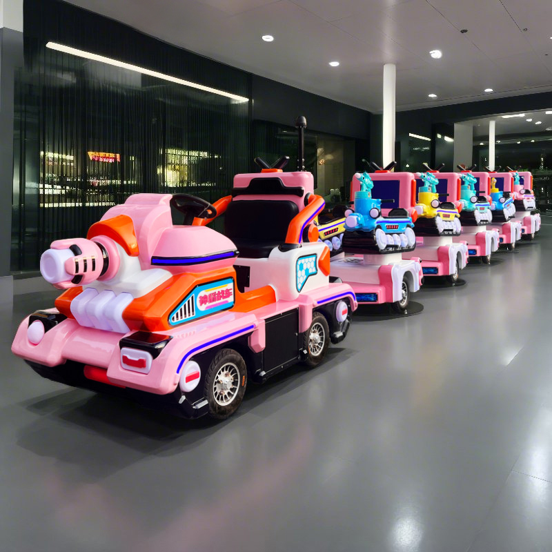 Wattman Trackless Train Electric Amusement Equipment