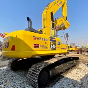 Excavatrice d'occasion Komatsu PC240 PC200 PC240 d'origine japonaise, excavatrice d'occasion Komatsu PC240 de 24 tonnes, excavatrice de taille moyenne - Product Image 2
