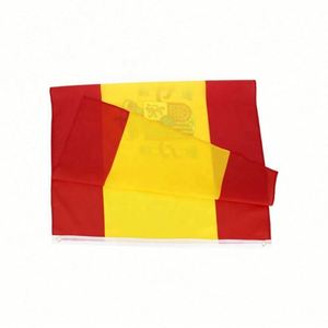 Bandera Nacional de España Promocional, Impresión de Serigrafía Directa de Fábrica, 100% Poliéster - Product Image 2