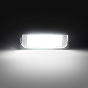 Ailead Standard 2PCS No Error Accessoires de voiture Lampe de plaque d'immatriculation LED pour VW Amarok EOS GOLF V GOLF IV LUPO New Beetle Passat - Product Image 6