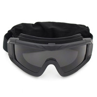 Lunettes tactiques de protection anti-vent pour le désert, lunettes CS, masque de protection des yeux, anti-buée
