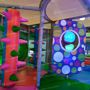 Parque Infantil Interior con Temática de Circo, Área de Juegos Suave para Niños, Certificado por TUV - Product Image 3