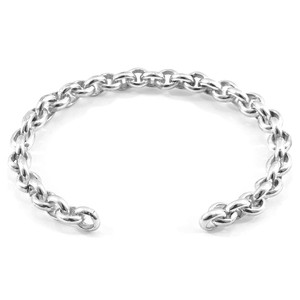 Bracciale a catena in argento con vela a spinnacchiera - Product Image 1