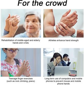 CHENGM SPORTS - Redes de Ejercicio de Mano de 14 Pulgadas para Fortalecer el Agarre, y Entrenamientos de Resistencia para Manos, Dedos y Muñecas - Product Image 5