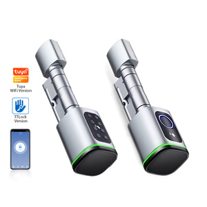 Tự Động Khóa Vân Tay Keyless Xi Lanh Thông Minh Ổ Khóa Keycard Mở Khóa Tuya Ứng Dụng Điều Khiển Từ Xa Cửa Thông Minh Khóa - Product Image 5