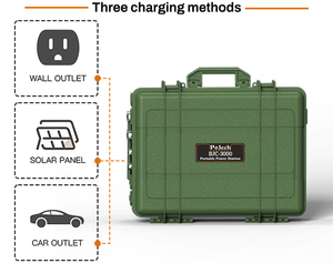 Central Eléctrica Portátil BJC de 3000W, Solar, 220V, Batería de Iones de Litio Lifepo4, MPPT, para Campismo al Aire Libre - Product Image 3