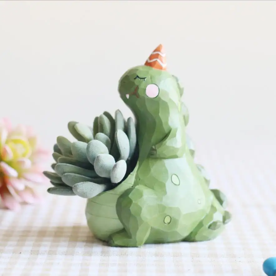 Dinosaurus Garden Party Bloempot Serie Creatieve Cartoon Meaty Bloemen