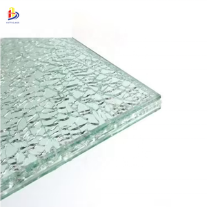 Verre feuilleté décoratif <span class=keywords><strong>de</strong></span> <span class=keywords><strong>glace</strong></span> <span class=keywords><strong>bris</strong></span>ée | Verre feuilleté <span class=keywords><strong>de</strong></span> <span class=keywords><strong>glace</strong></span> craquelée - Product Image 1