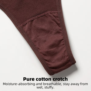 女性用パンティー,高弾性軽量低ウエストアイスシルク柔らかさGストリングトングシームレスな女性用下着 - Product Image 5