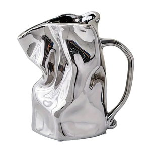 Jarrón de Mesa de Hierro Hecho a Mano Estilo Art Deco Europeo Vintage 2025, Popular para Decoración de Bodas y Aniversarios, KENWAY SARTAJ WORLDWIDE - Product Image 1