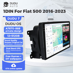 DUDUAUTO DUDU7 Autoradio Wireless con Carplay Android, Schermo Touch, GPS, DSP Stereo per <span class=keywords><strong>Fiat</strong></span> 500L 2012-2017 - Product Image 2