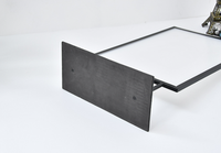 Cadre photo en métal soudé moderne personnalisé Trustloops avec design flottant double face pour la décoration intérieure, marque privée, vente en gros OEM