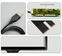 Kit de Pantalla Táctil Capacitiva de 21.5 Pulgadas con Placa Controladora EETI de Interfaz Industrial USB/I2C/RS232 16:9 para Módulo LCD