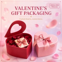 Boîte personnalisée en forme de cœur avec couvercle magnétique à nœud, emballage Bowcore rouge tomate rose floral, vente en gros d'usine OEM