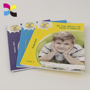 <strong>Student</strong> Textbook Softcover Book Gloss Lamination Cotomized Printed Educational Book High Quality Perfect Bound Book - Product Image 3