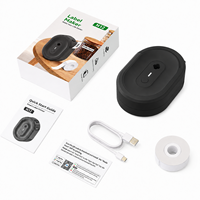Imprimante d'étiquettes thermiques portable de 0,5 pouce pour papier de 15 mm, idéale pour la maison, les bocaux, les boîtes de rangement, l'organisation et la création d'autocollants