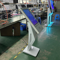 Prix usine 21.5 "LCD écran tactile numérique Totem Android PC Animation affichage mur vidéo prêt pour ascenseur debout au sol