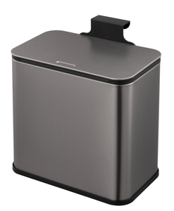 Thùng Rác Treo 1.3gallon (5L) Thùng rác nhà bếp nhỏ có nắp cửa tủ treo tường bao gồm móc lưu trữ xô - Product Image 1