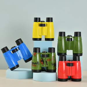Children's Color Mixed Binoculars 6X30 PP Material Made Zhejiang Compact Portable Toy Telescope High Definition for Outdoor Play - Product Image 2