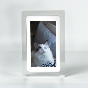 Wholesale Acrylic Video Player Digital Photo Frame Digital Art Acrylic Picture Frame Lcd 7 Inch OEM 7'' Digital Scree A4 Size - Product Image 2