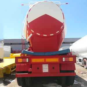 Semi-remorque à ciment en vrac à 3 essieux avec suspension à ressorts à lames <span class=keywords><strong>de</strong></span> haute qualité et système <span class=keywords><strong>de</strong></span> freinage à double ligne - Product Image 1