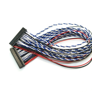 สายเคเบิลหน้าจอ Lvds ระยะพิทช์ 0.4 มม. 1 เมตร แกนทองแดง ฉนวนพีวีซี สายไฟอิเล็กทรอนิกส์ อะแดปเตอร์เชื่อมต่อ - Product Image 4