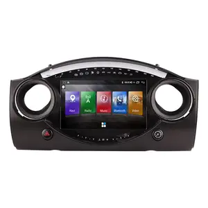 Autoradio 9 ", Android 10.0, Carplay, GPS, lecteur multimédia, sans-fil, unité centrale, CD, lecteur Audio, pour voiture BMW Mini Cooper (R50, R52, R53 (2004, 2007)