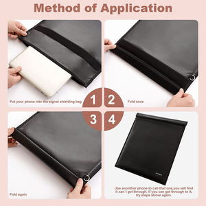 Étui étanche et ignifuge <span class=keywords><strong>Anti</strong></span>-<span class=keywords><strong>piratage</strong></span>, sac Faraday pour ordinateur portable, sacs de blocage de Signal pour téléphones, porte-clés de voiture - Product Image 4