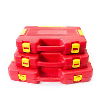 Jeu de 25 outils G2030008 en acier spécial isolé VDE 1000V pour électricien, comprenant des pinces, des clés à fourche et des douilles hexagonales, avec étui rigide