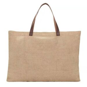 Sac de plage en jute exquis, sac à main pour femme, sac de shopping, sac de voyage, sac de rangement pour les nécessités quotidiennes - Product Image 5