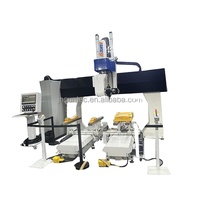 Suntec meubles faisant CNC routeur fraisage cnc machine centre pour plier les jambes de chaises en bois 5 axes cnc routeur