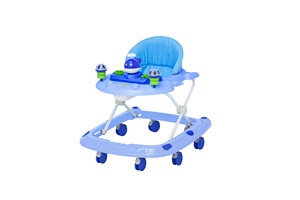 Vente chaude Baby Walker 861 avec 8*6.5CM roues universelles musique multifonctionnelle jouet d'éducation précoce avec poussoir - Product Image 4