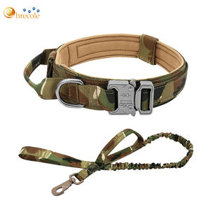 <span class=keywords><strong>Collar</strong></span> de Adiestramiento para Perros de Nailon de Lujo, Resistente, Táctico, Retráctil, Manos Libres, y Juego de Correa Larga para Perros - Product Image 1
