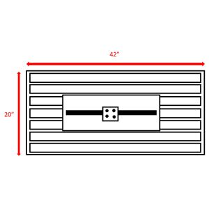 Db Living Source International Outdoor <b>Fire</b> <b>Pit</b> <b>Table</b> 25 H X 42 W Gray Steel Gas Propane Modern Style With Lid - Product Image 6