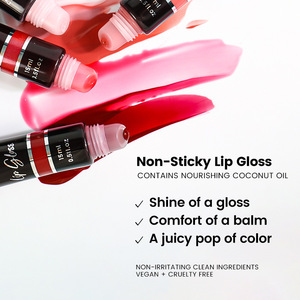 Brillo Labial en Tubo de Marca Privada OEM MLM, Tinte Labial Brillante, Hidratante, Humectante, de Larga Duración, Aplicación Suave, Maquillaje Labial en Tubo - Product Image 5
